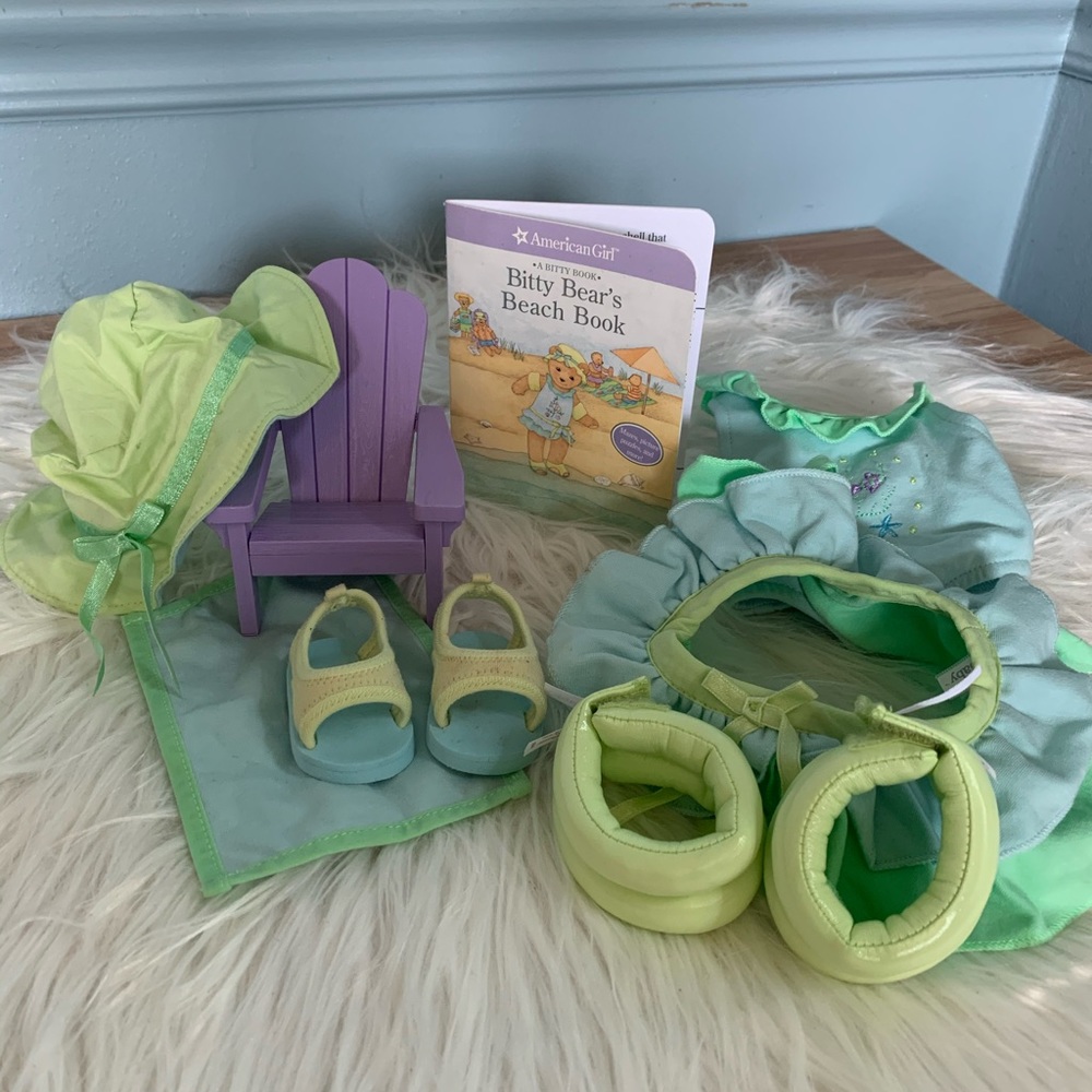 Bitty Baby Sets Beach and Sleep